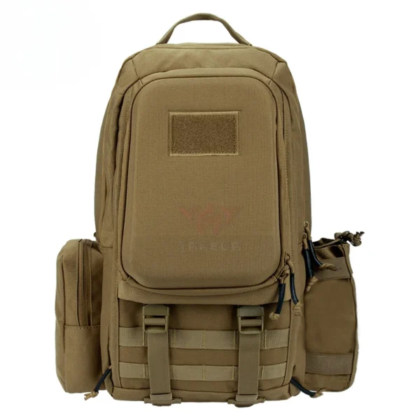 Outdoor package sports shoulder mountaineering travel plug-in multifunctional tactical backpack.