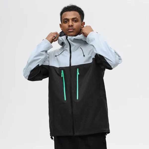 Waterproof Outdoor Mountaineering Tooling Shell Jacket Design Sense Multi-Pocket Functional Fashion Brand Casual Thin